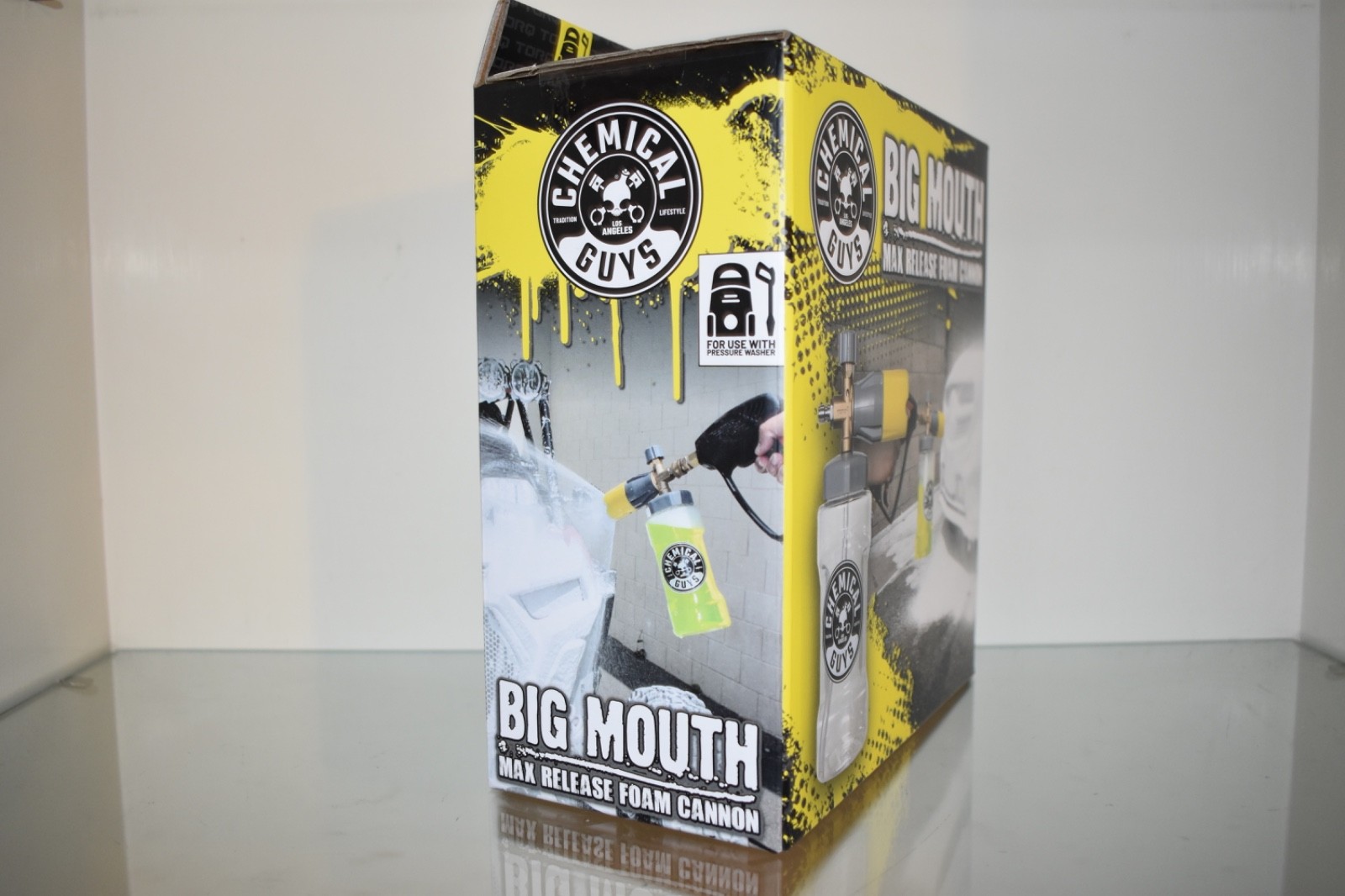 Chemical Guys EQP324 Big Mouth Max Release Foam Cannon For Pressure Washers NIB
