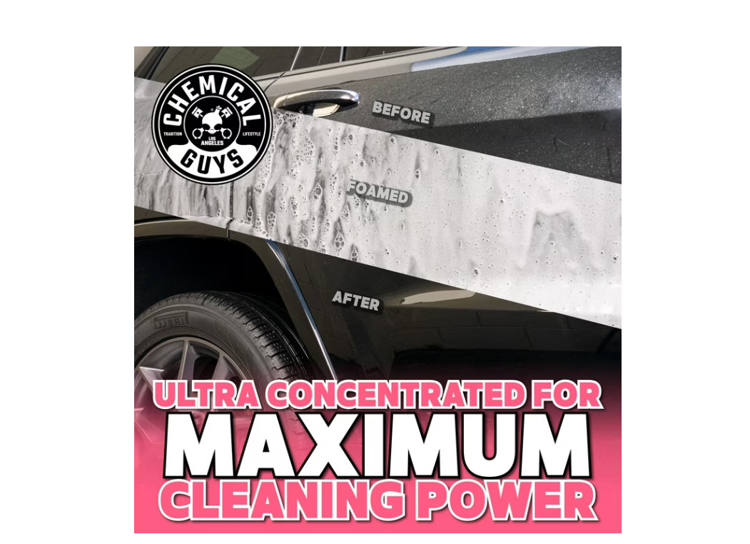 Chemical Guys Professional Wash & Shine Car Cleaning Kit (7 Essential Products)