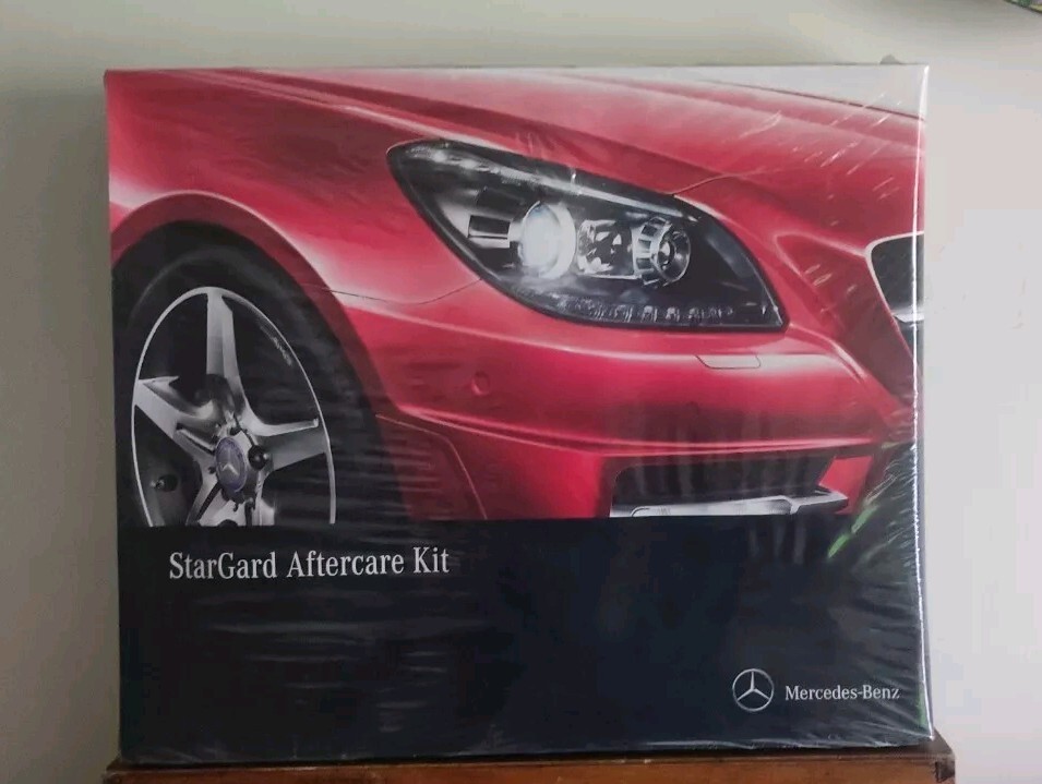 NEW Mercedes-benz StarGard Aftercare Kit cleaning original Luxury Gift Box