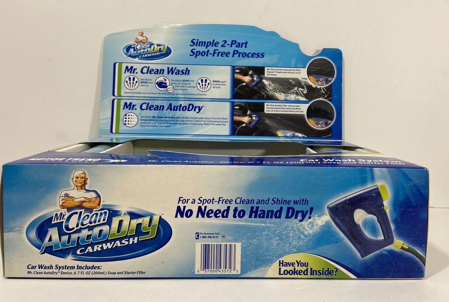 Mr Clean Auto Dry Car Wash System Factory Sealed