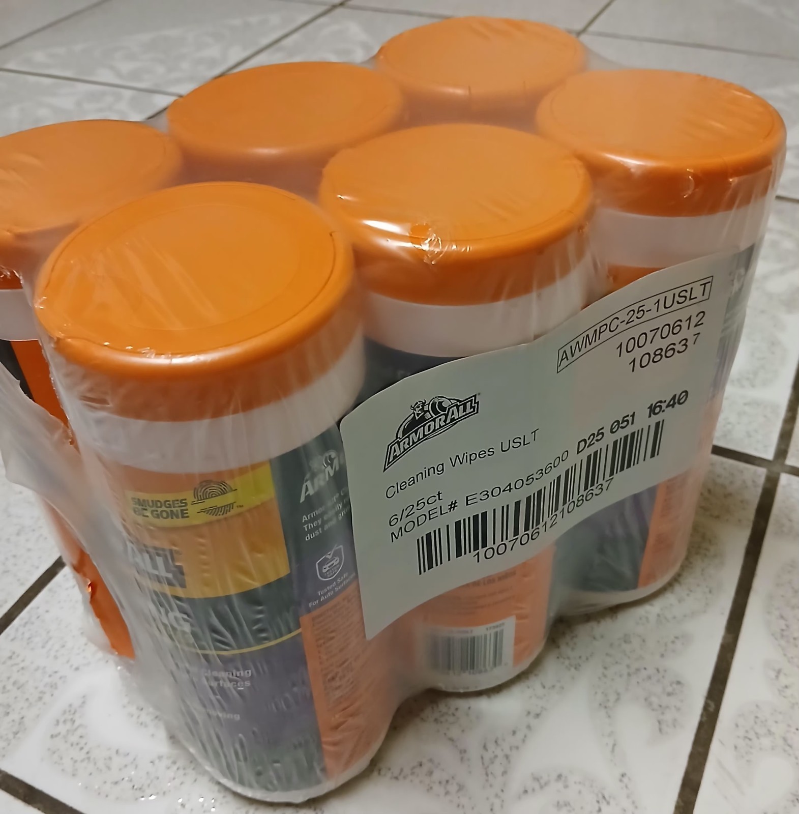 Armor All Car Cleaning Wipes 6-Pack 25 Count Each