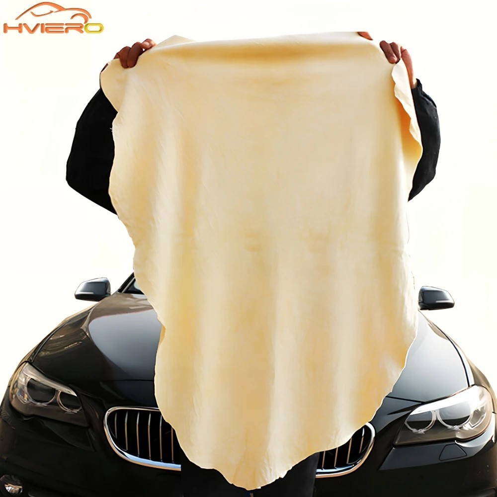 40x70cm Genuine Chamois Leather Cleaning Cloth Car Home Drying