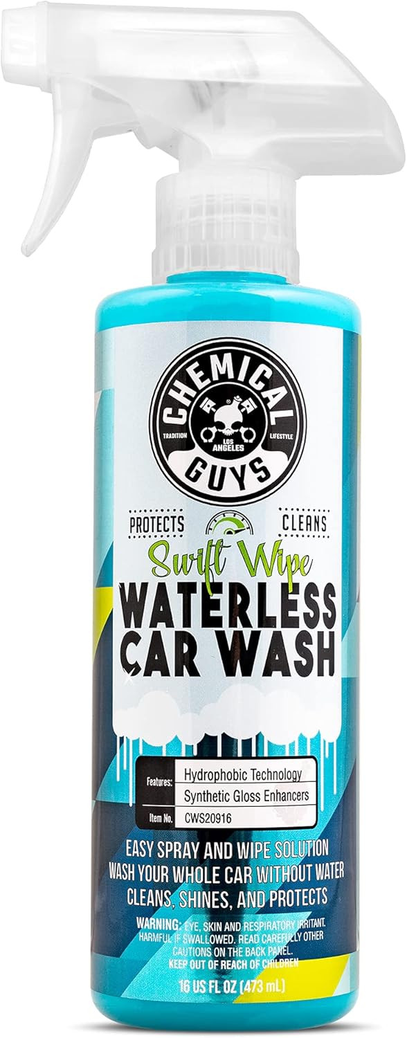Chemical Guys Swift Wipe Waterless Car Wash 473ml / 16oz Quick Detail Cleaner