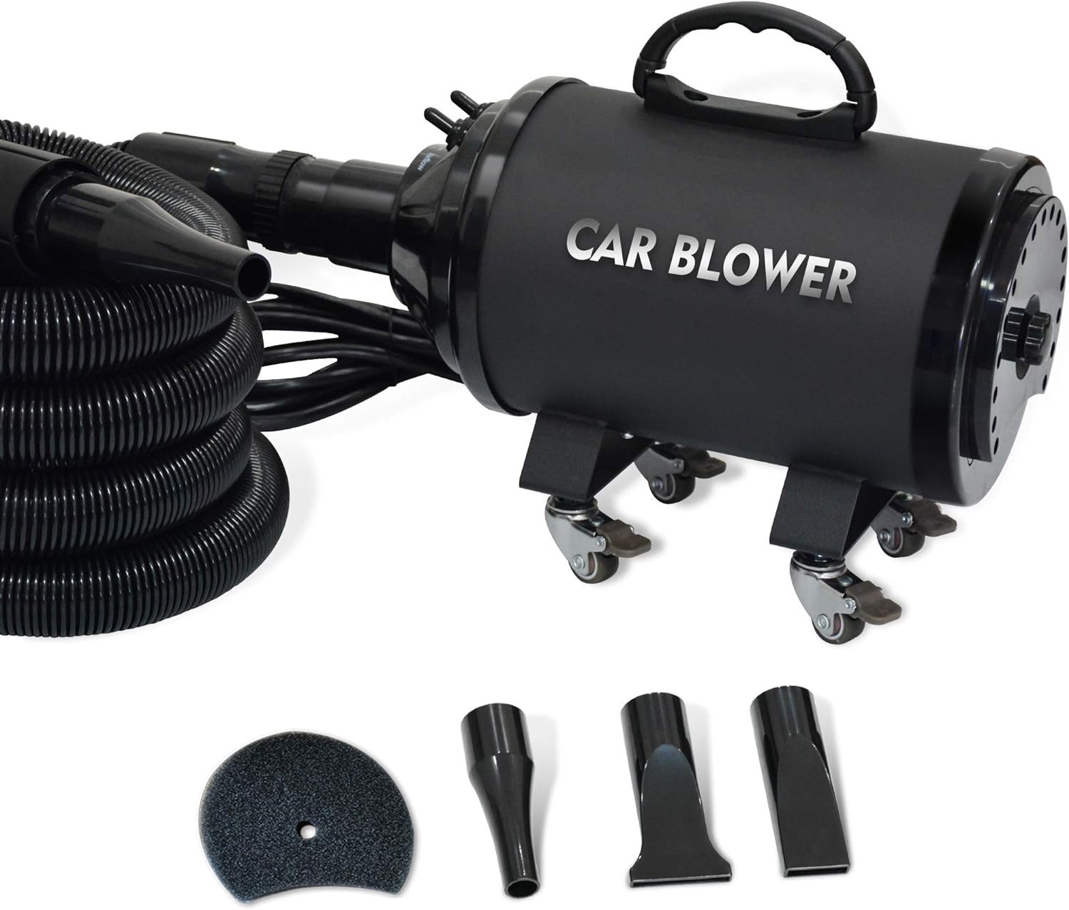 14ft Flexible Hose Car & Motorcycle Dryer – Powerful 2800W Auto Detailing Tool