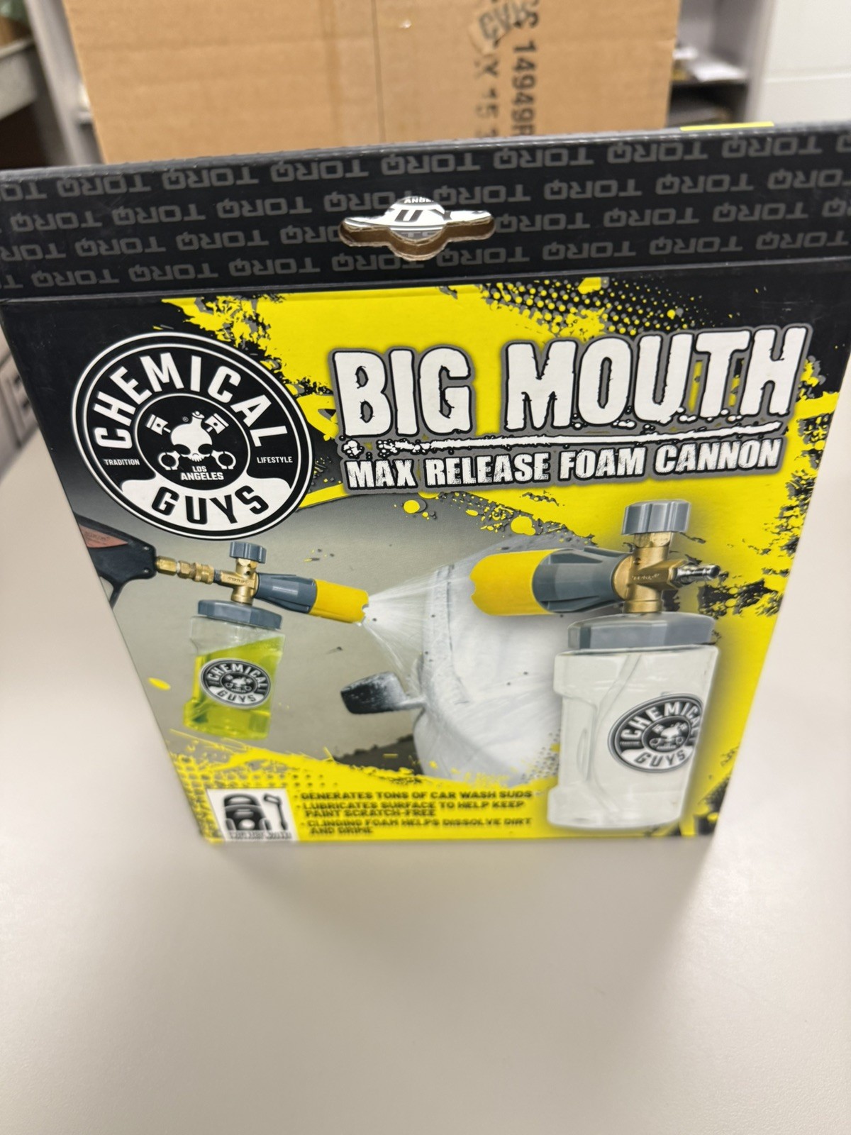 Chemical Guys EQP324 – Big Mouth Max Release Foam Cannon For Pressure Washers