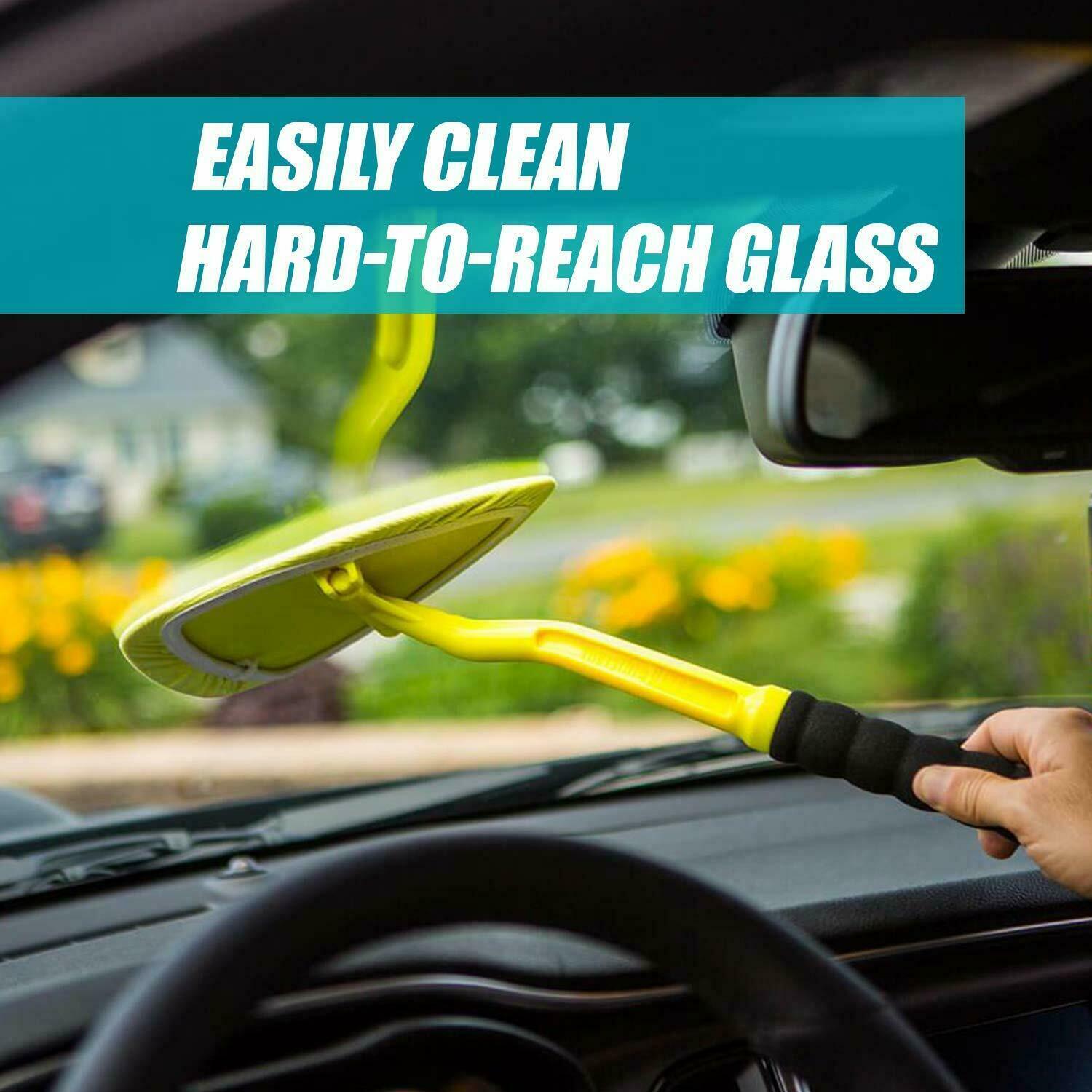 Invisible Glass 95160 2-Piece Reach & Clean Tool for Car Windows & Windshields
