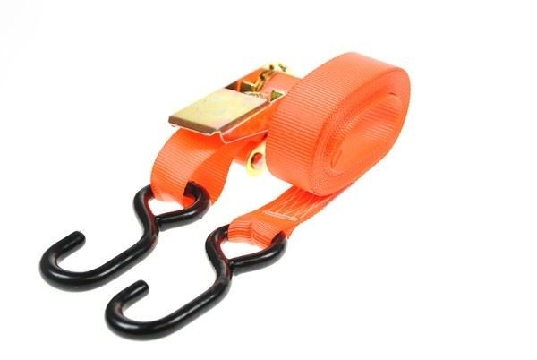 Ratchet Strap & Hooks – 25mm x 4.5m (600kg GS) MAYPOLE 6070 (Ratchet Straps)