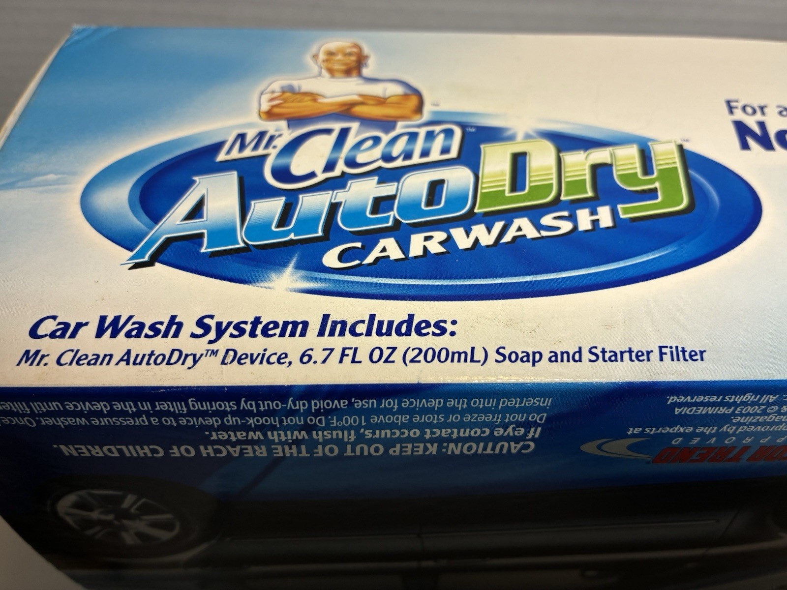 Mr. Clean Auto Dry Car Wash System New Old Stock Unused