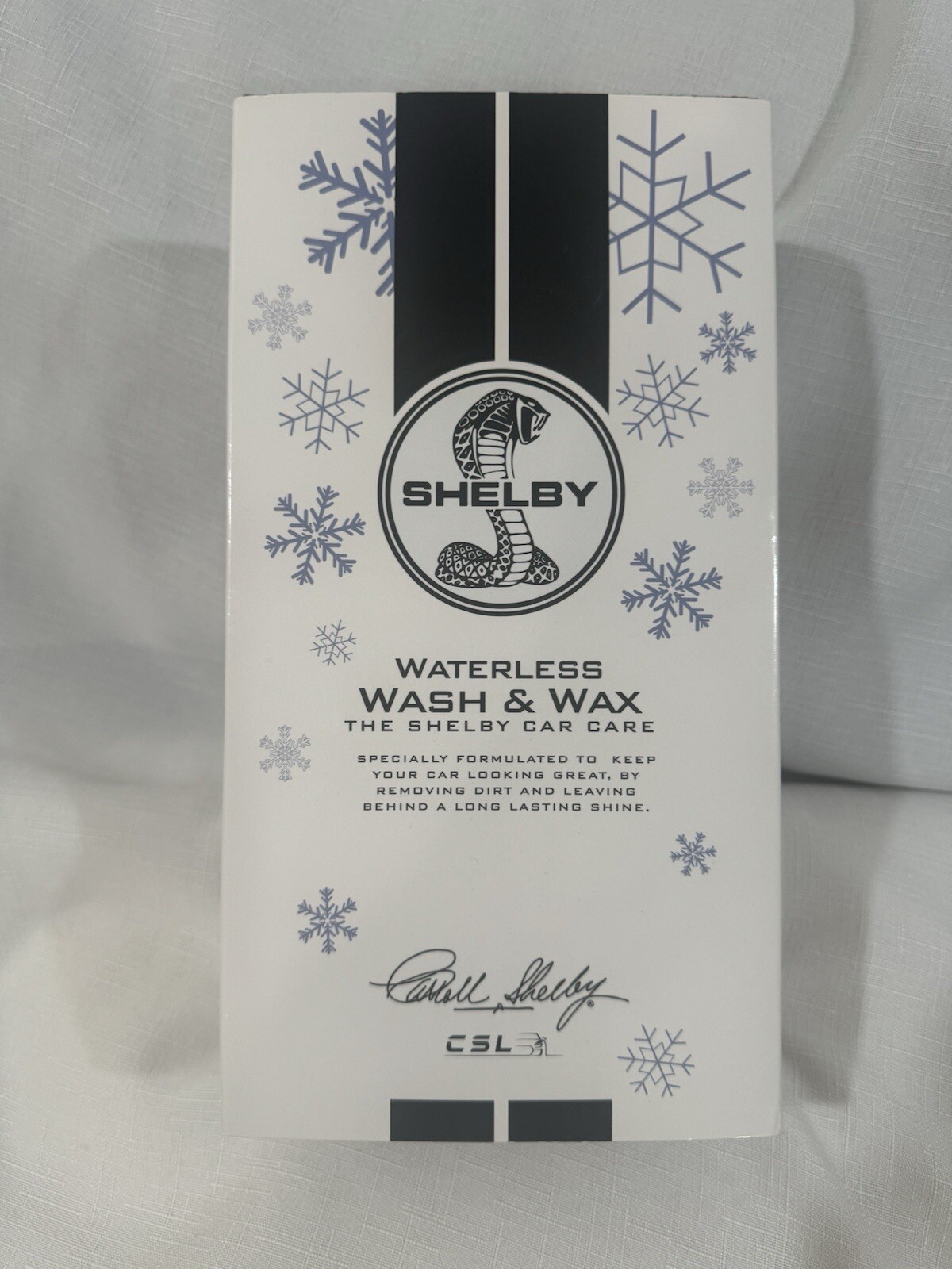 Shelby Cobra Waterless Wash & Wax 500ML w/2 Premium Microfibre Cloths