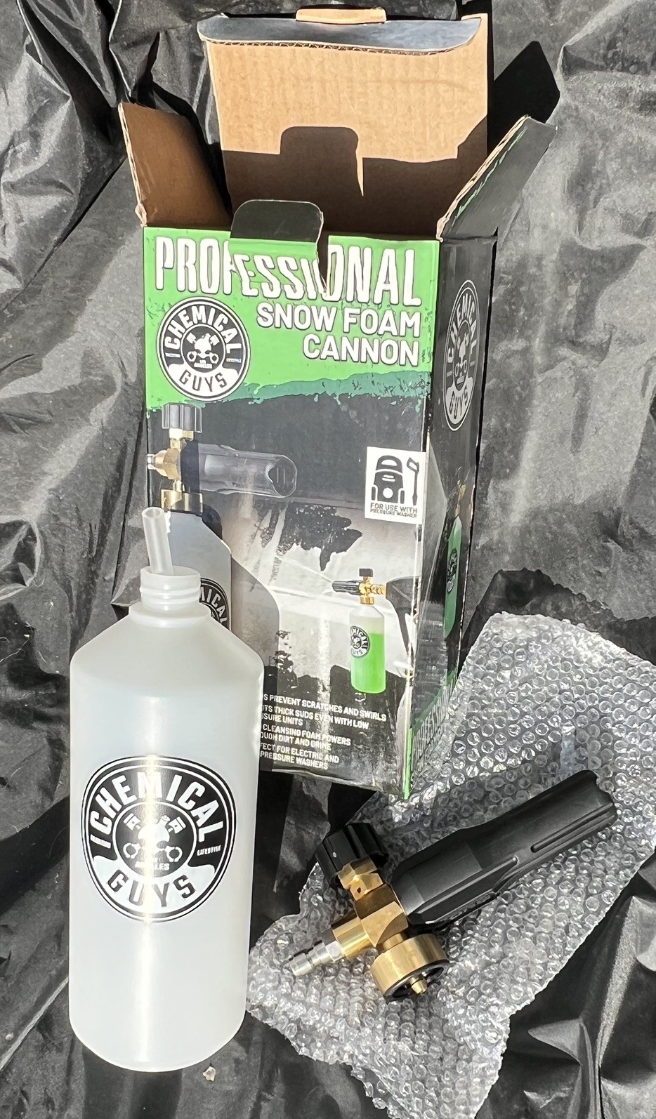 Chemical Guys EQP321 – TORQ Professional Snow Foam Cannon For Pressure Washers