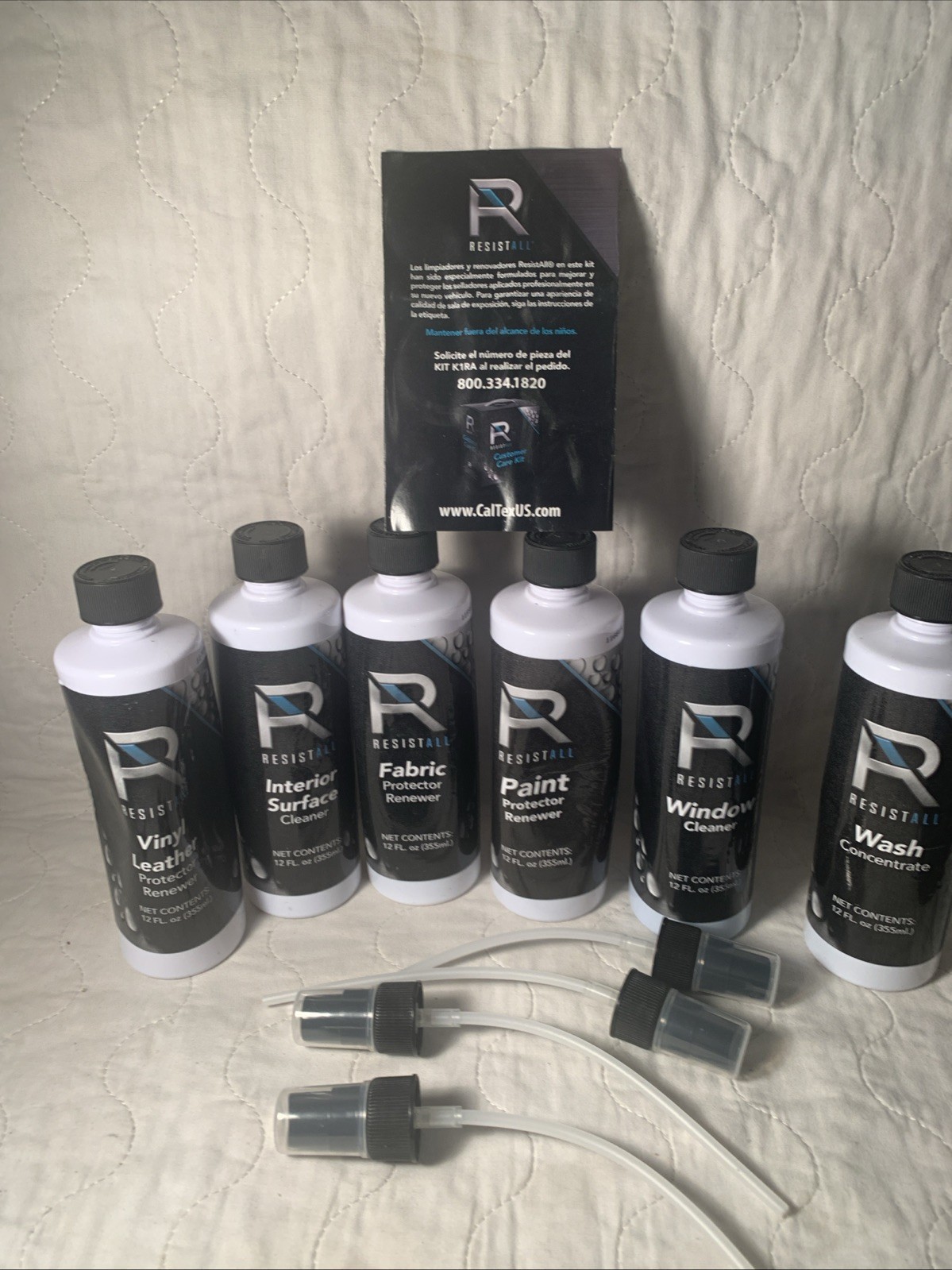 Resistall Customer Car Care Kit Protective Coatings Brand Car Detail Kit #1665
