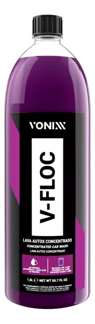 Vonixx Detailing Kit – Alumax + Removex + V-Floc 1.5L (50.7oz) Car Wash Engine