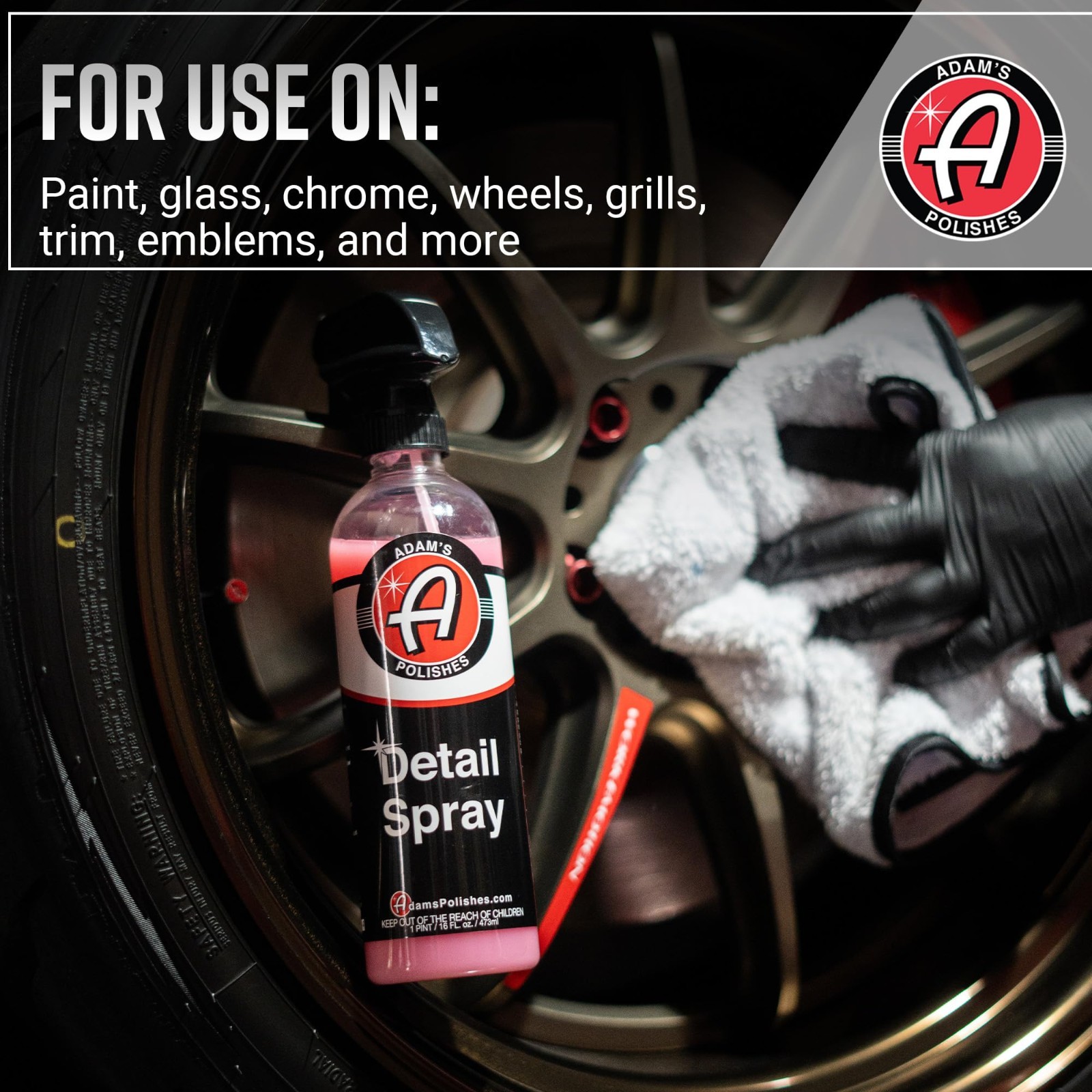 Waterless Car Detail Spray (2-Pack) – Quick Detailing, Polishing & Claying Solut