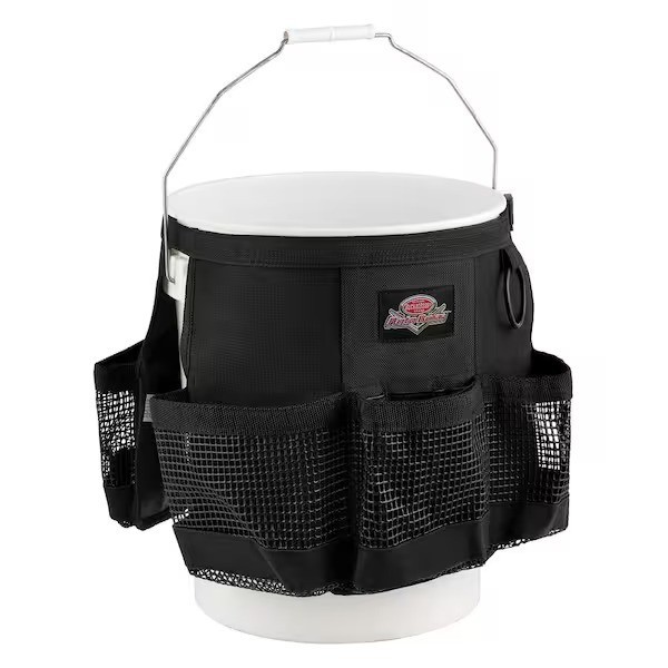 Auto Boss Wash Boss 5 Gal. Bucket Car Accessory Organizer for Car Wash Cleaning