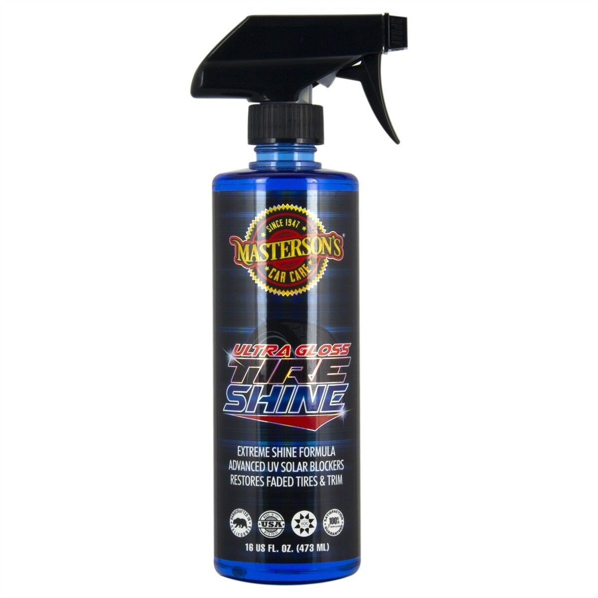 Masterson’s Car Care ULTRA Gloss Tire Shine 16OZ Bottle