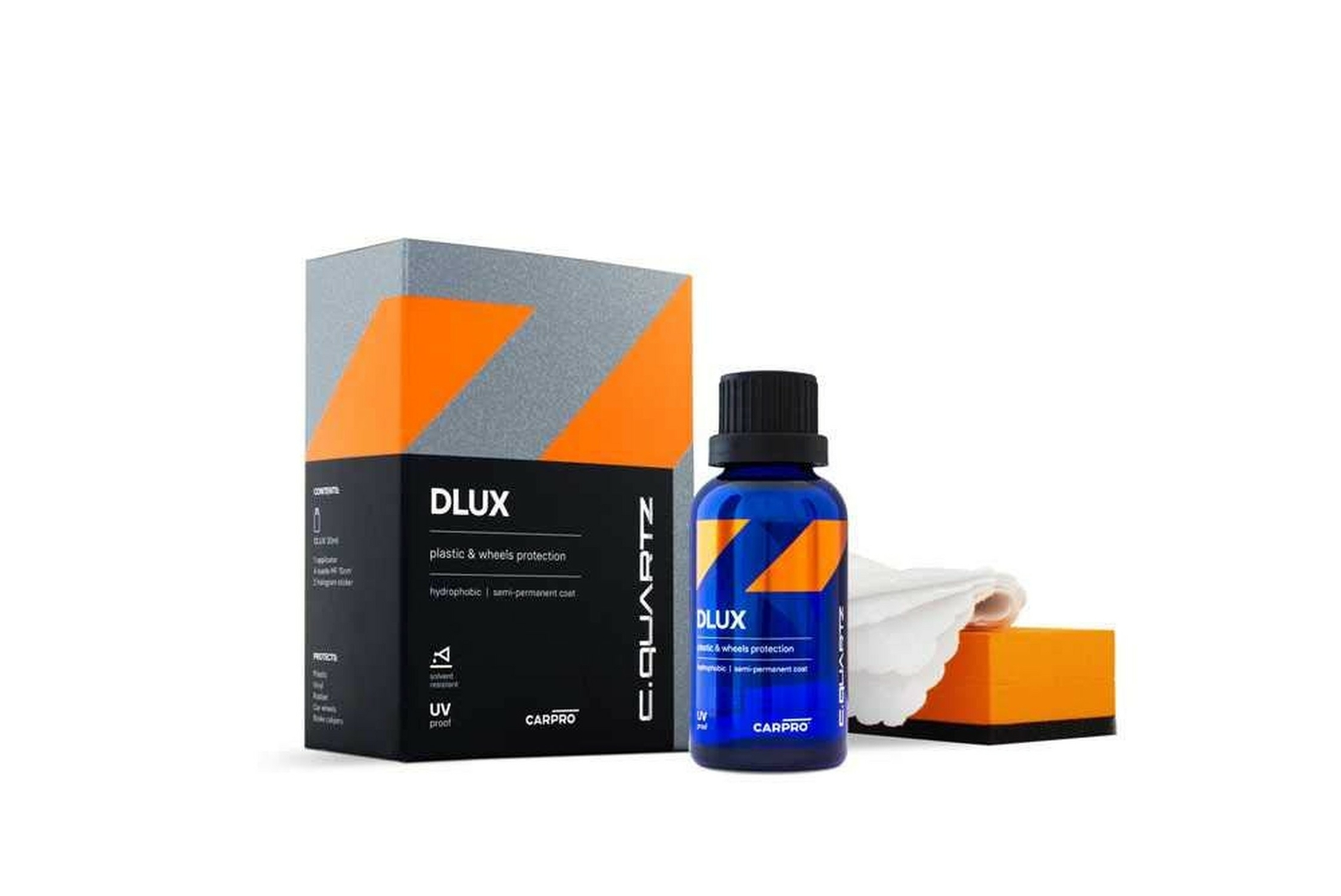 CARPRO CQUARTZ DLUX Wheel and Trim Coat 30mL – Ceramic Coating UV Protection