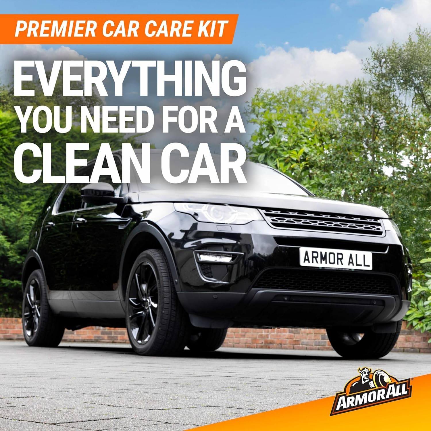 Armor All Premier 8-Piece Car Care Kit – Wash, Wax, Glass, Tire & Interior