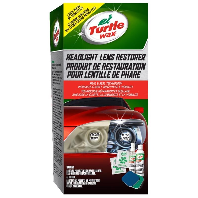 Turtle Wax All-In-One Headlight Lens Restorer Heal & Seal Technology 1 Kit
