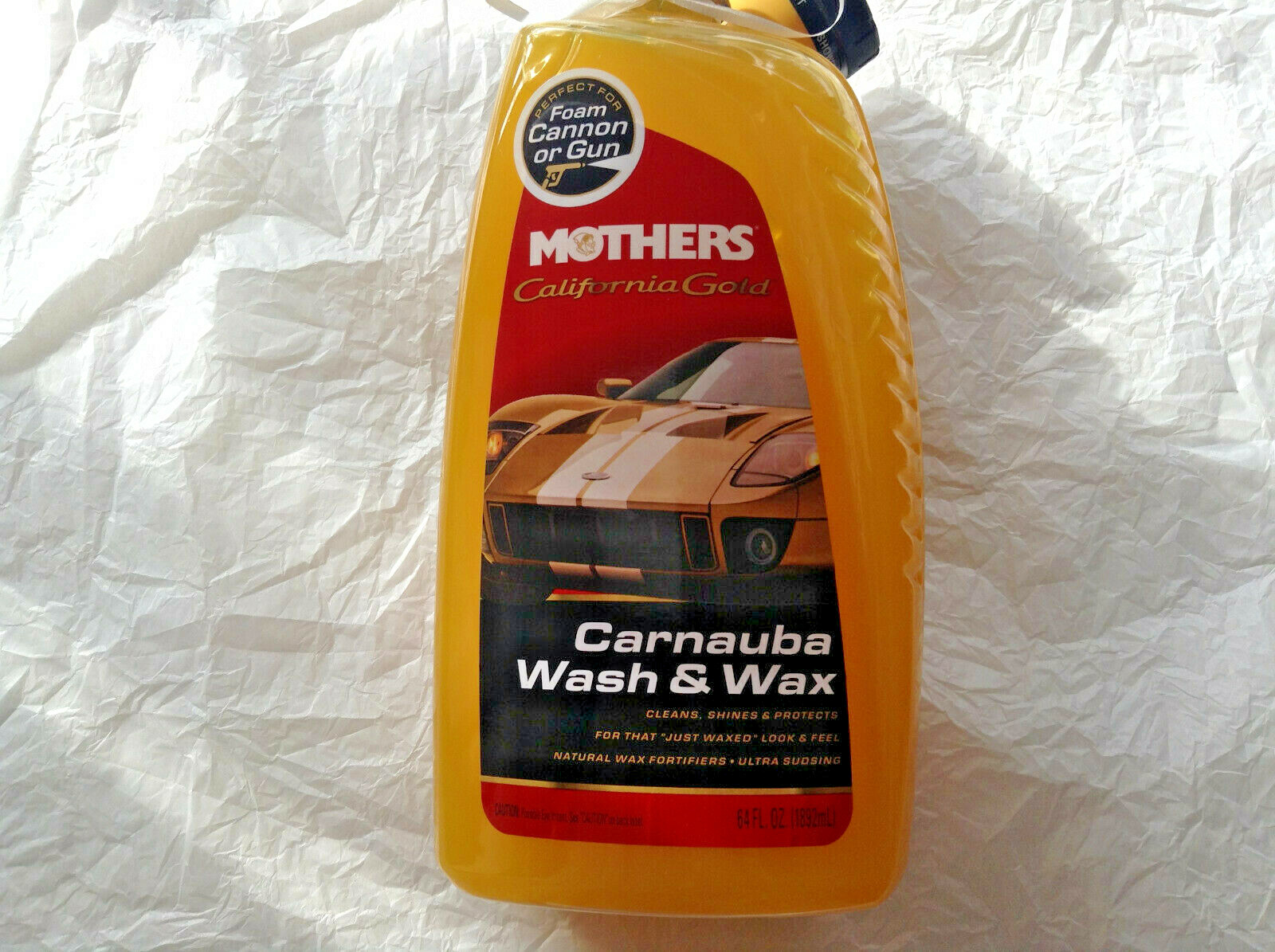 Mothers 05674 California Gold Carnauba Wash & Wax, 64 oz.Includes Sprayer Nozzle