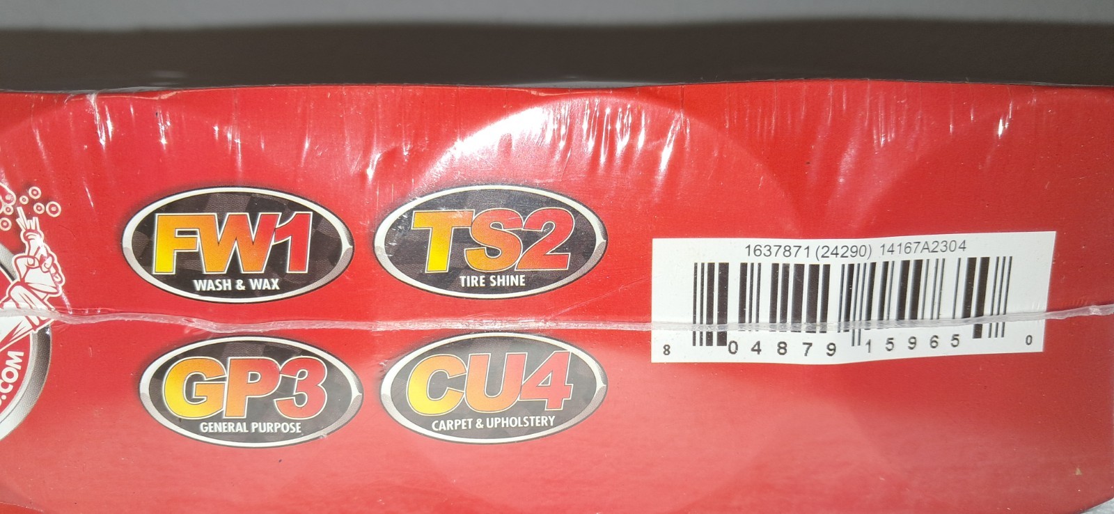 4 Pack FW1 Waterless Detail System Car Wash FastWax FW1 TS2 GP3 CU4