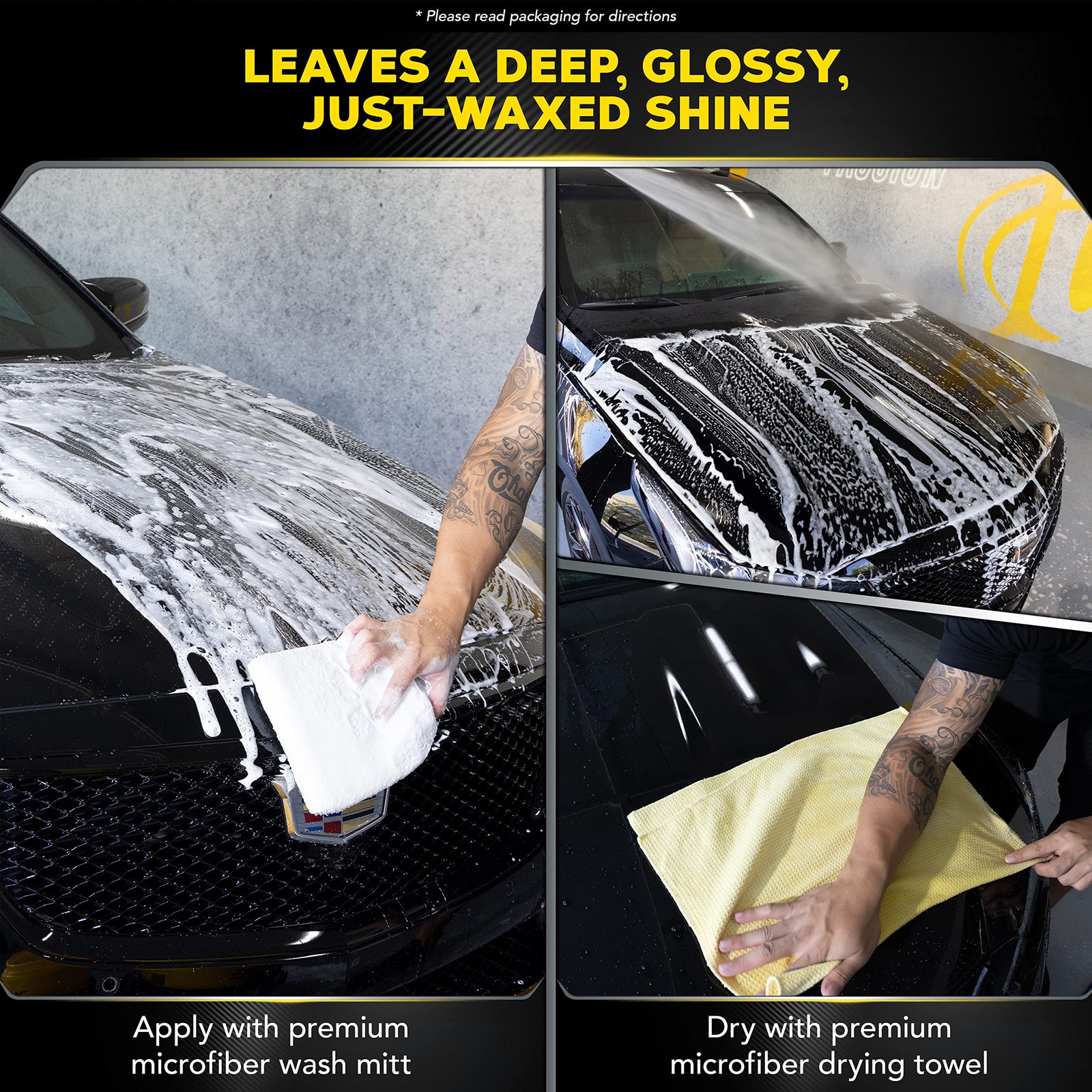 Meguiar’s Ultimate Wash and Wax, 128 Fl Oz (Pack of 1), & Wax
