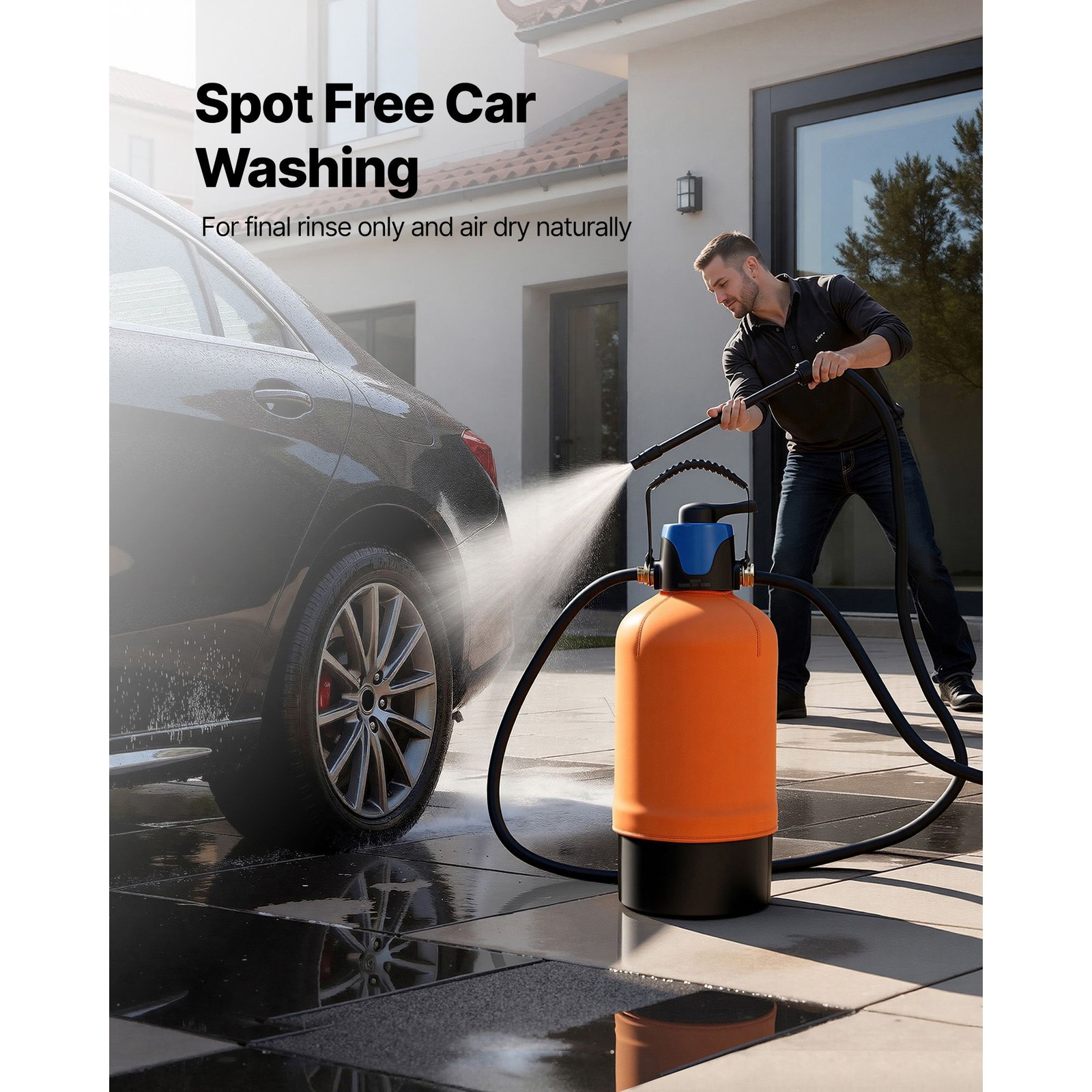 Deionized Water Car Wash System 10L Resin 400Gal