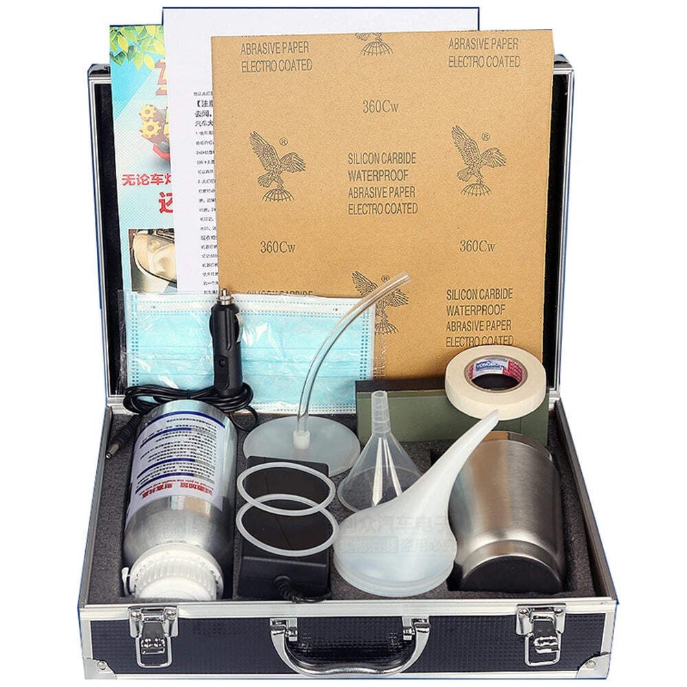 800ML Car Headlight Restoration Automotive Cleaning Kit Renovation SUV Truck