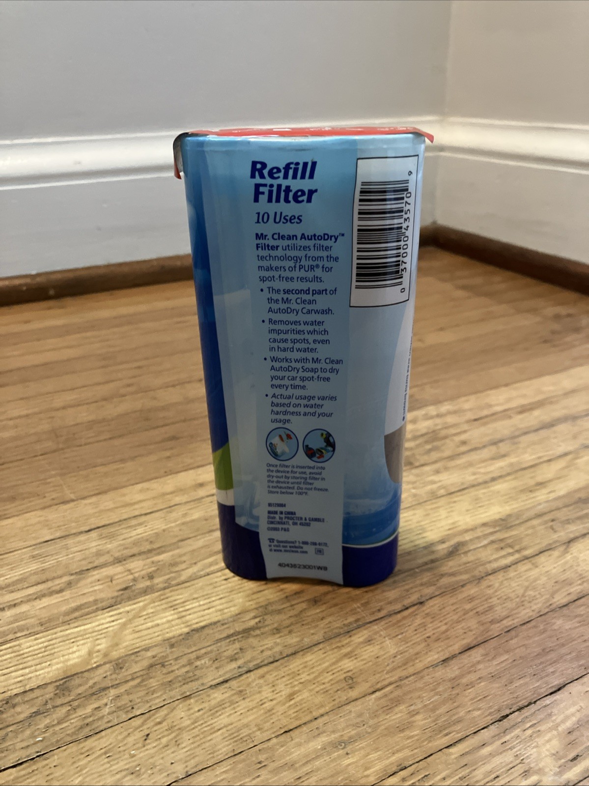 Mr. Clean AutoDry Carwash Refill Filter 10 Uses Disposable Filter Spot-Free