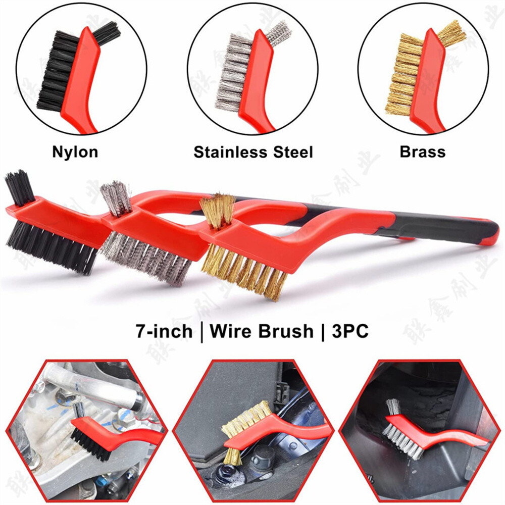 Car Detailing Brush Wash Auto Detailing Cleaning Kit Engine for Wheel Clean Set