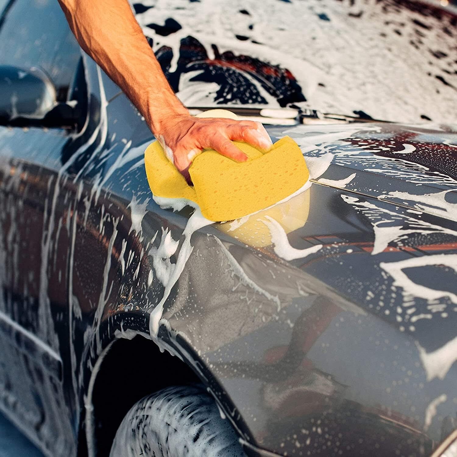 Jumbo Sponge Large Ultra Soft Super Absorbent for Washing Windows & Car Cleaning