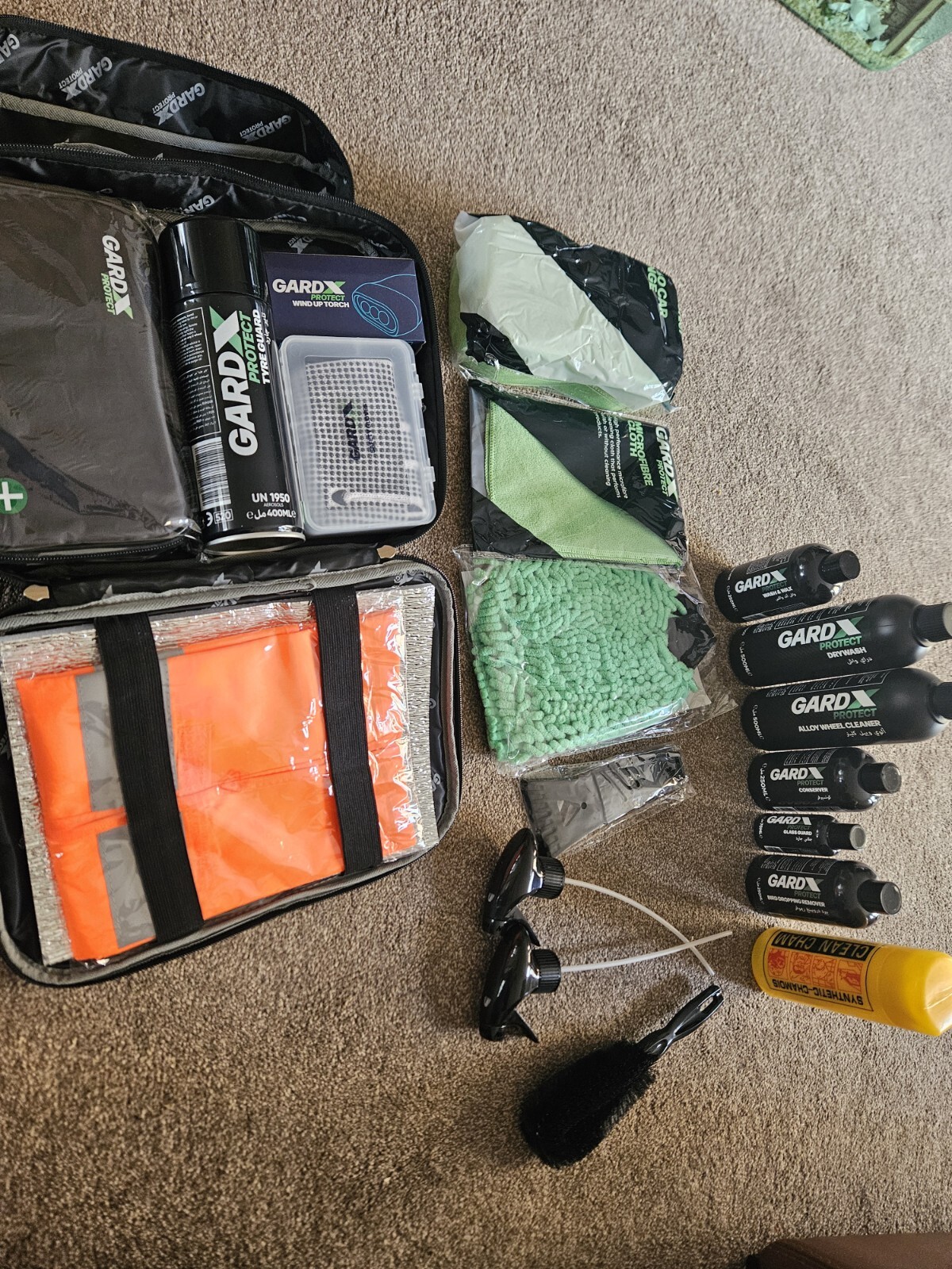 Guard X Car Cleaning & Protection Kit – Opened, Un Used