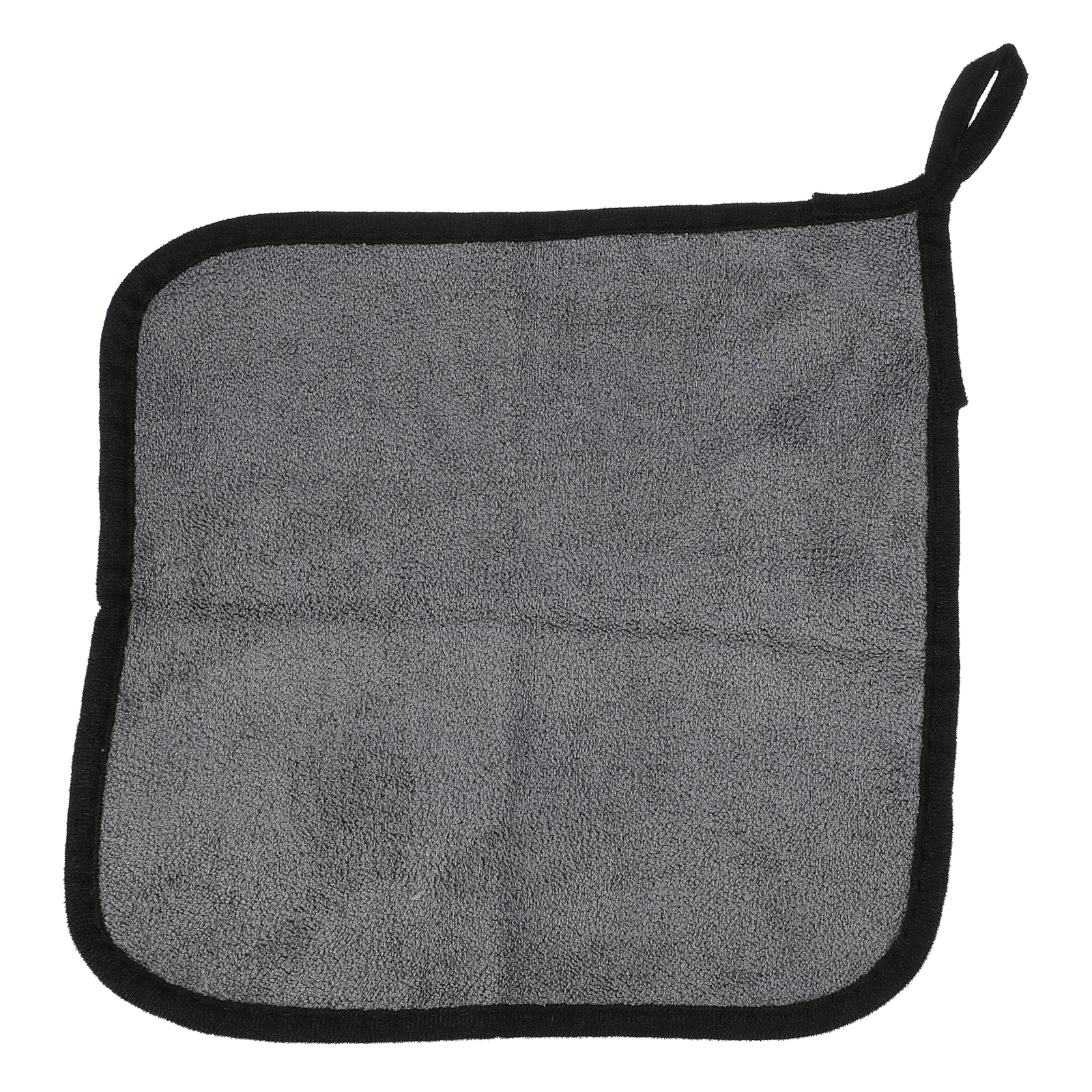 6pcs Microfibre Car Drying Towel 9.84″x9.84″ Extra Large 500 GSM Gray Blue
