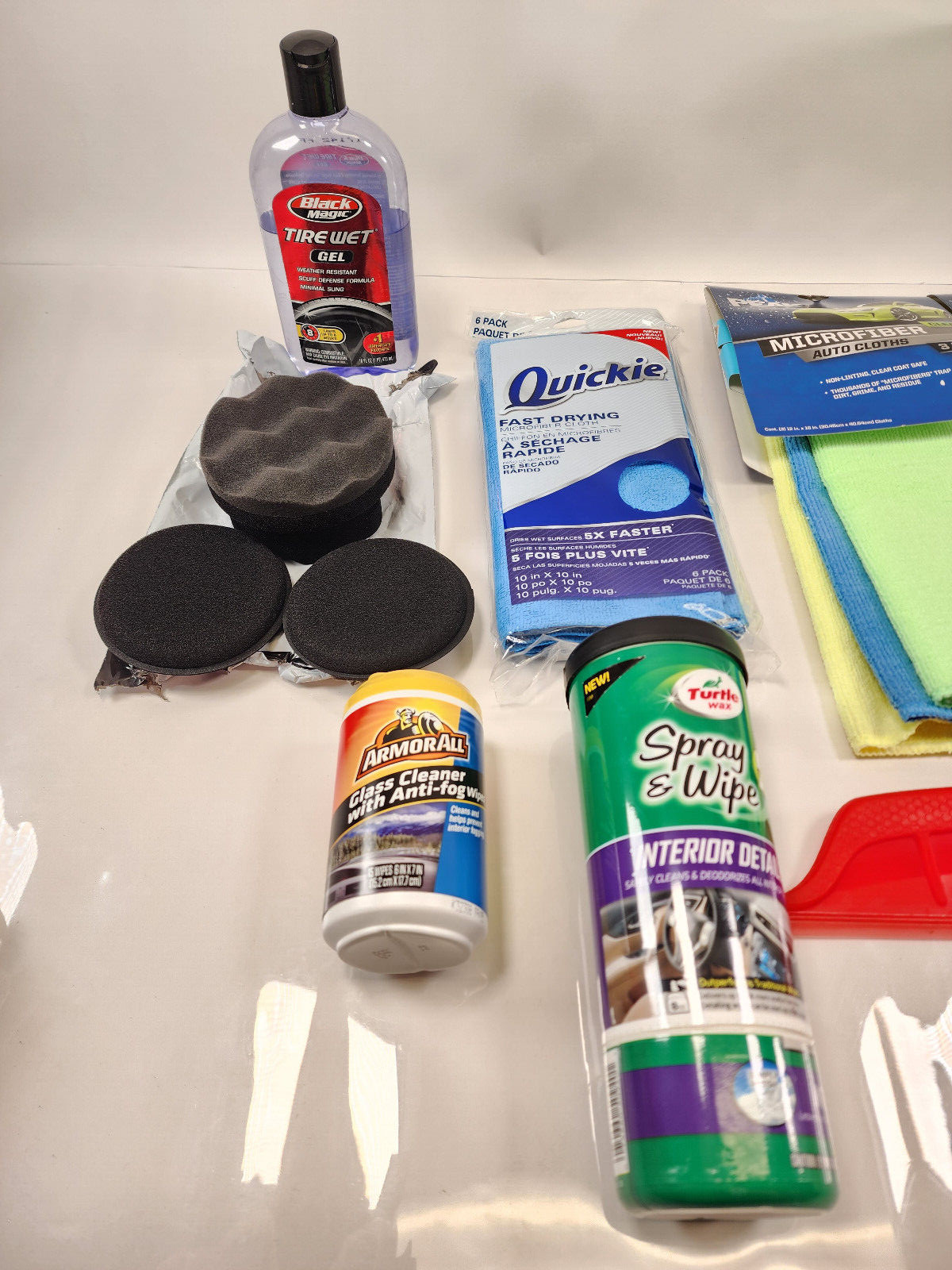 NEW & USED Kit Car Vehicle Auto Detail Cleaning Supplies Microfiber Turtlewax