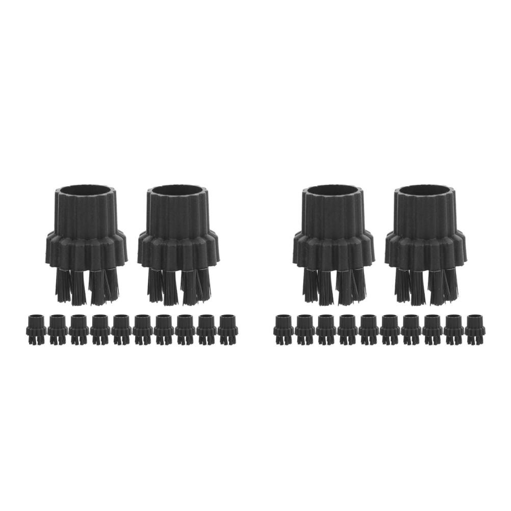 2 Pack Steam Cleaner Brush Replacement Parts Cleaning Attachments