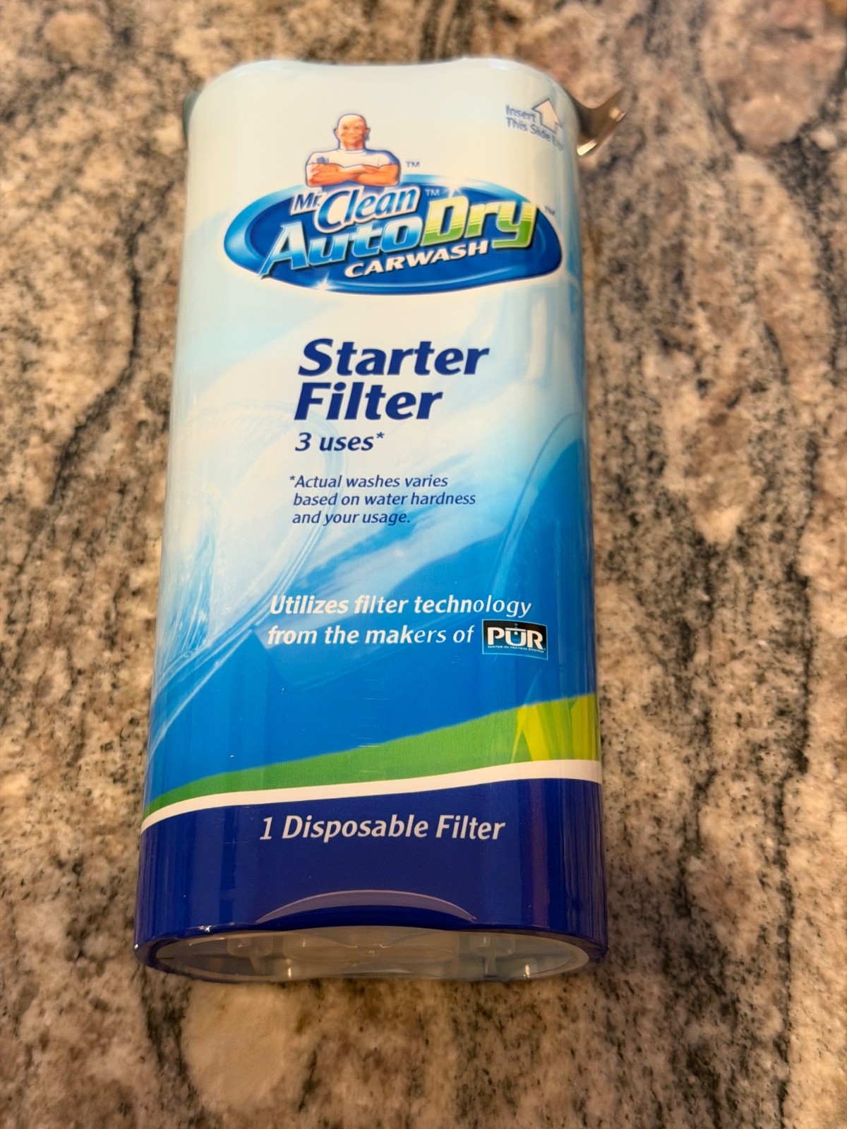 New – Mr Clean Auto Dry Car Wash Refill Disposable Filter 10 Uses – New Sealed