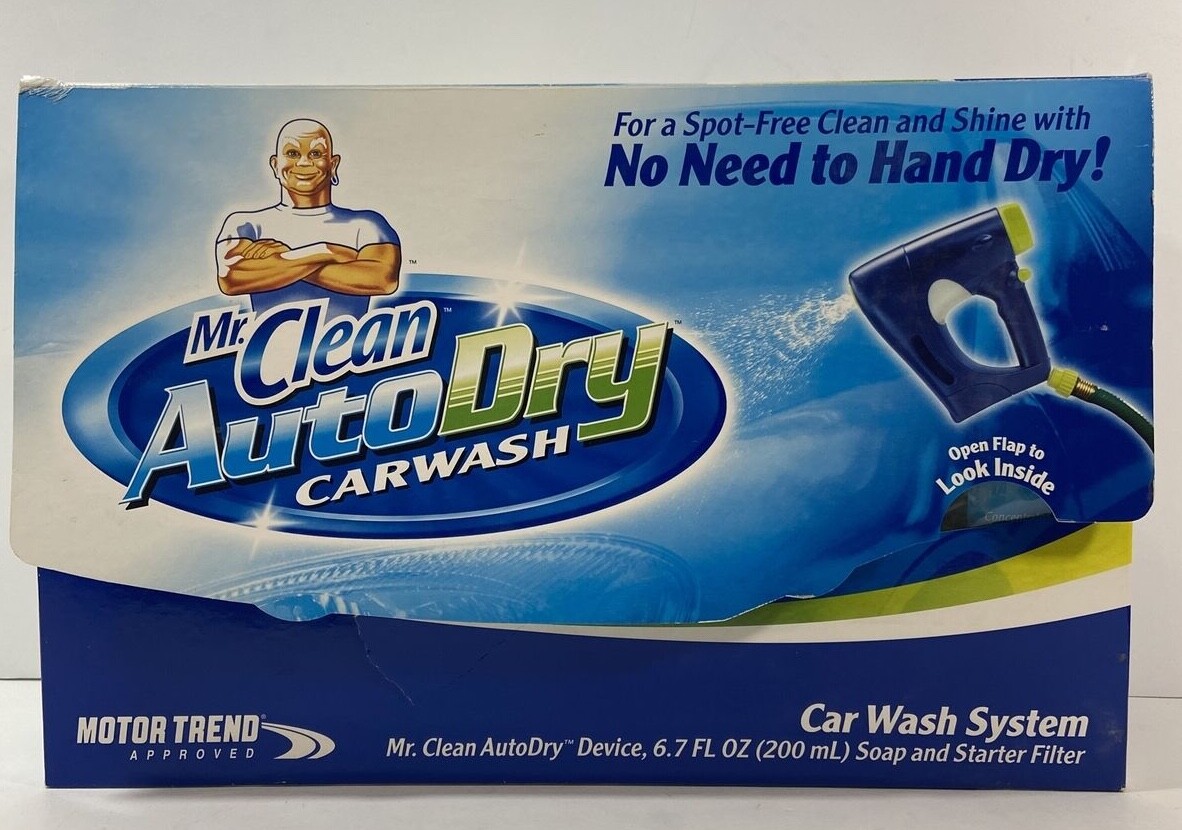 Mr Clean Auto Dry Car Wash System Factory Sealed