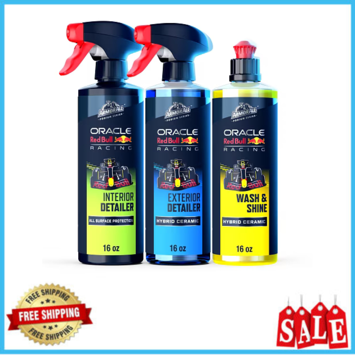 Armor All Podium Series Interior Detailer Spray 16 oz Oracle Red Bull Racing