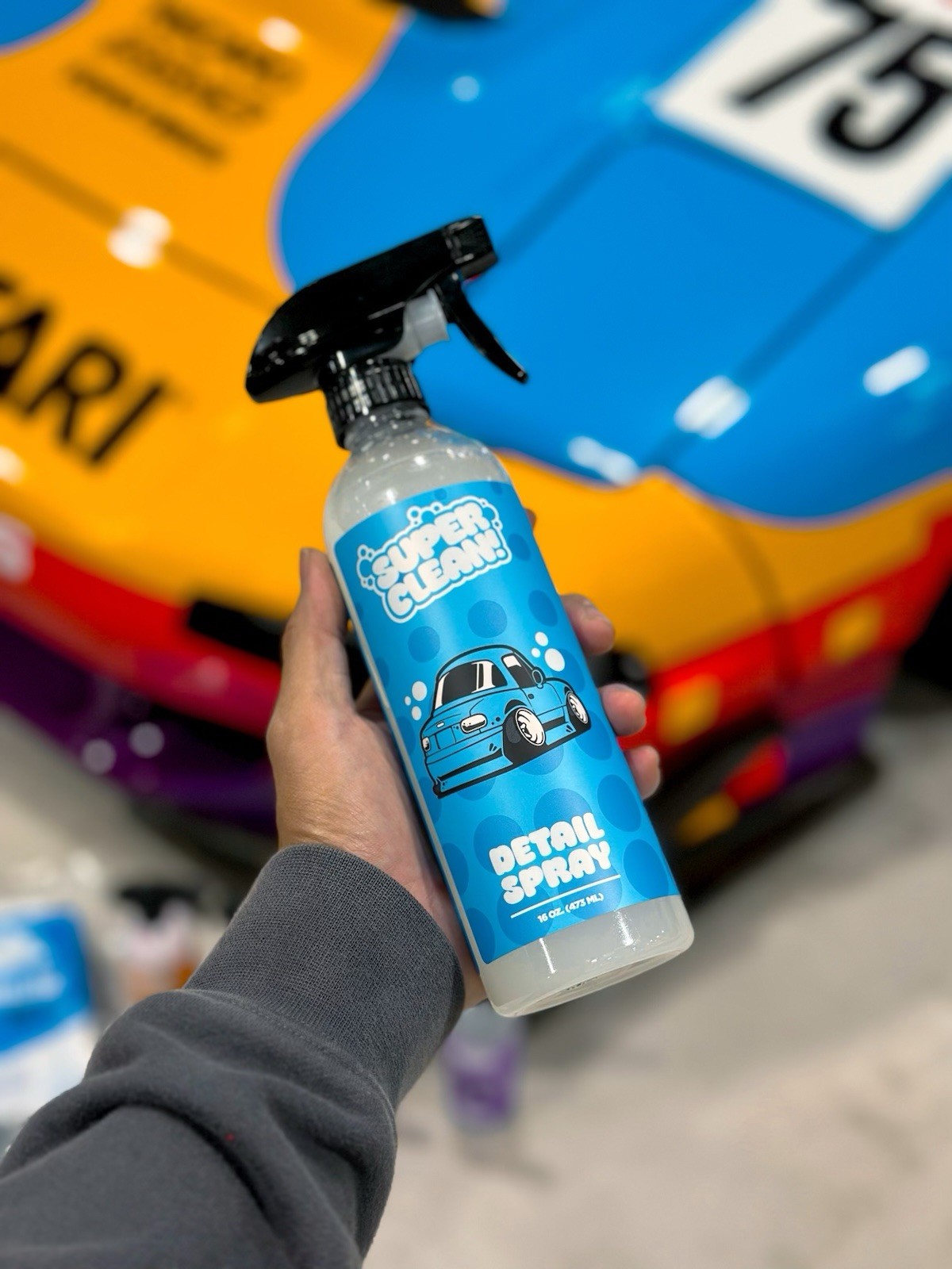 Super Clean Detailing Spray Bottle 16 Oz.