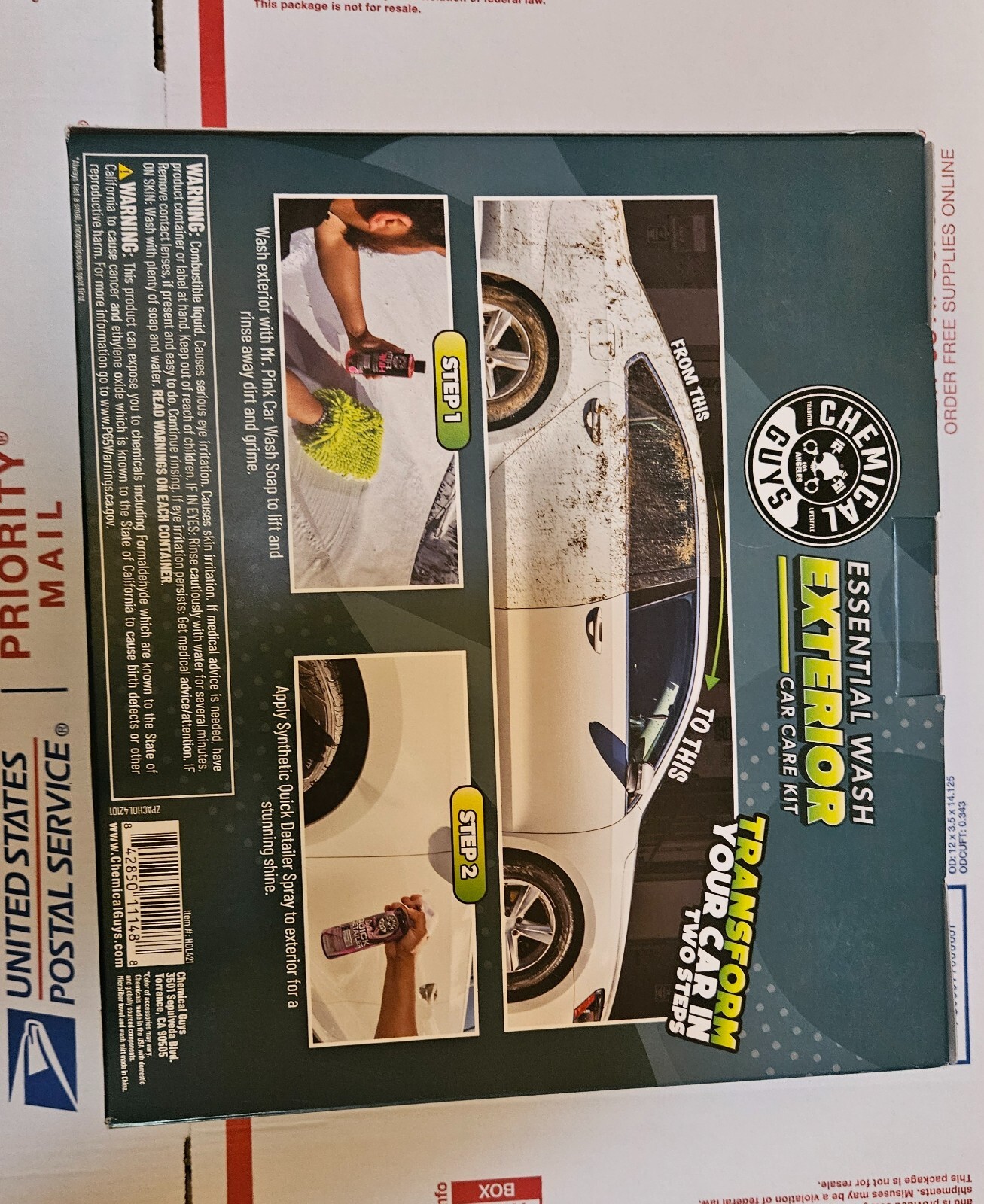 Chemical Guys Exterior Car Care Kit – NEW