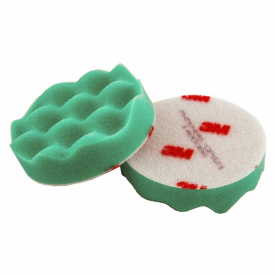 3M 50499 Perfect It III Green Wave Sponge Pieces 1