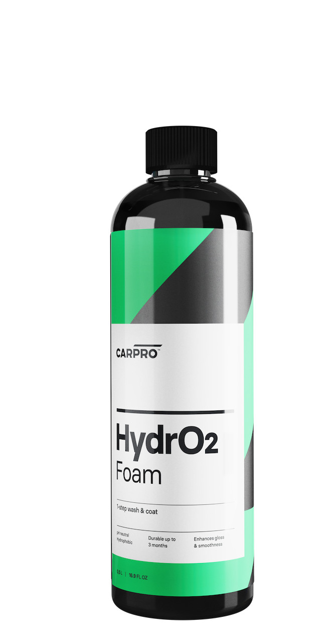 CARPRO HydrO2 Foam Wash & High Gloss Sealant in One Car Shampoo- 500mL (17oz)