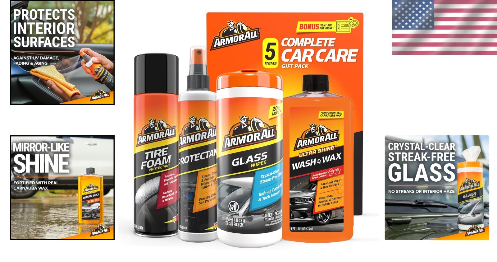 Complete Car Detailing Kit for Shine & Protection