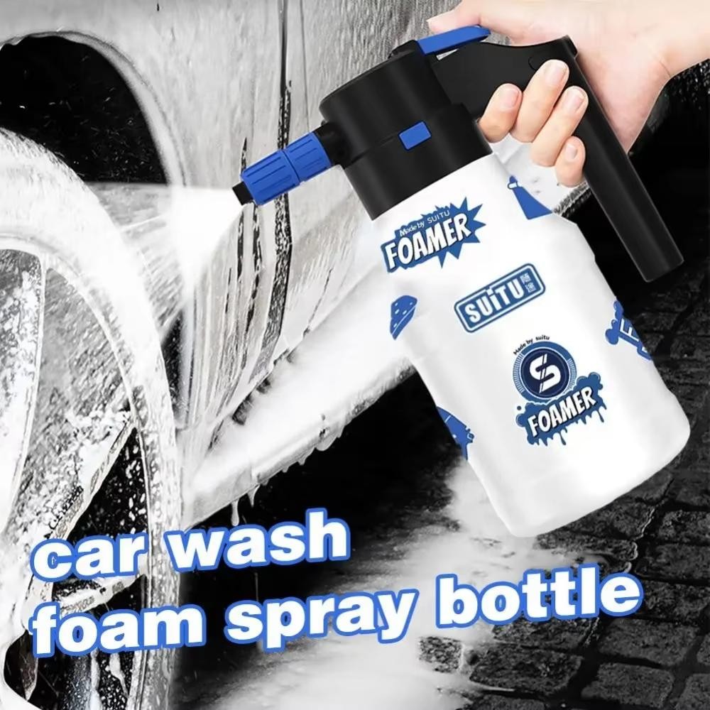 Electric Car Wash Foam Spray Pot Household Hand-held Car Wash Spray Gardening Ai