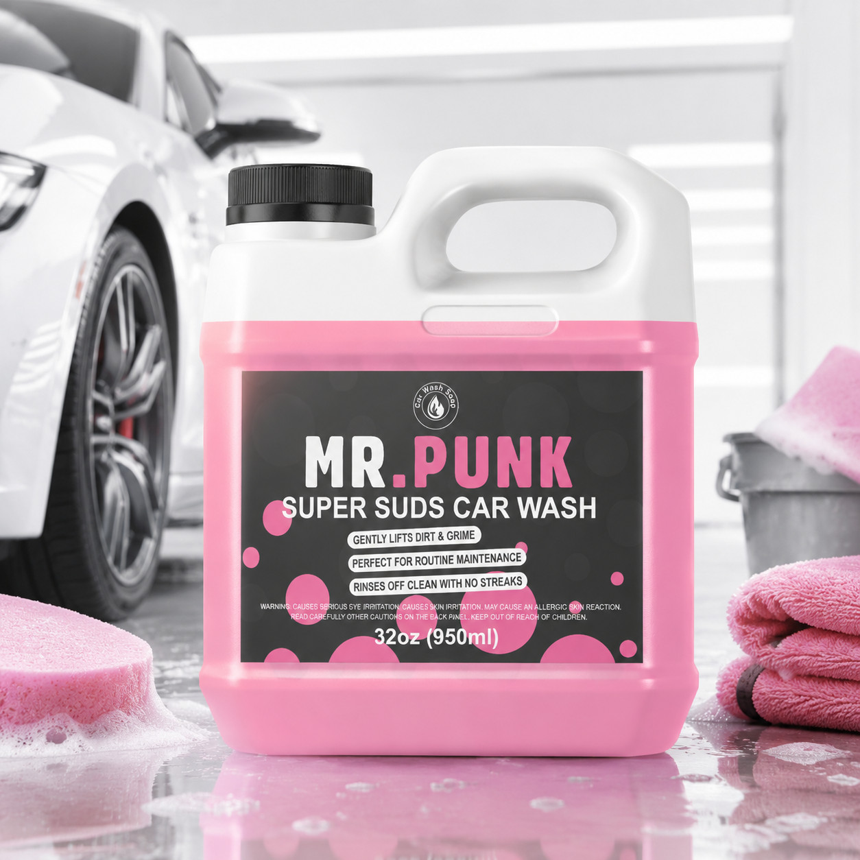 36oz Car Wash Soap Foaming Snow Foam Pre-Wash Cleaner