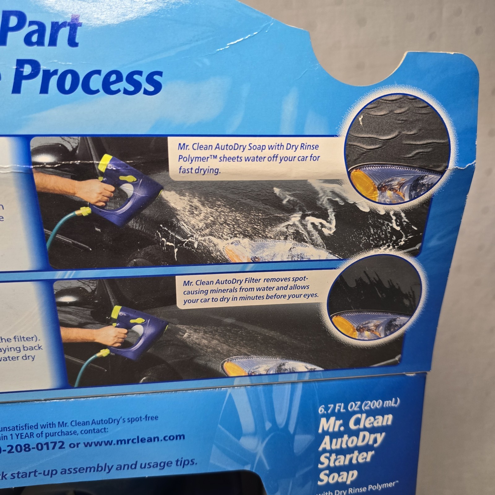 Mr. Clean AutoDry Car Wash System Factory Sealed New Spot Free Wash Kit