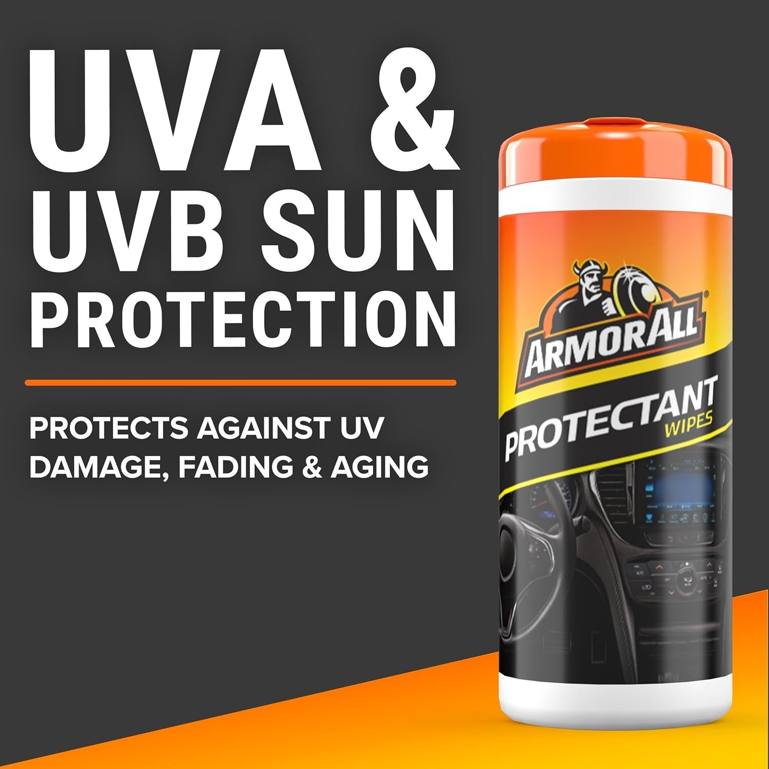 Armor All Car Wash Wipes For Interior Detail Surface Ultra Shine Cleaner Protect