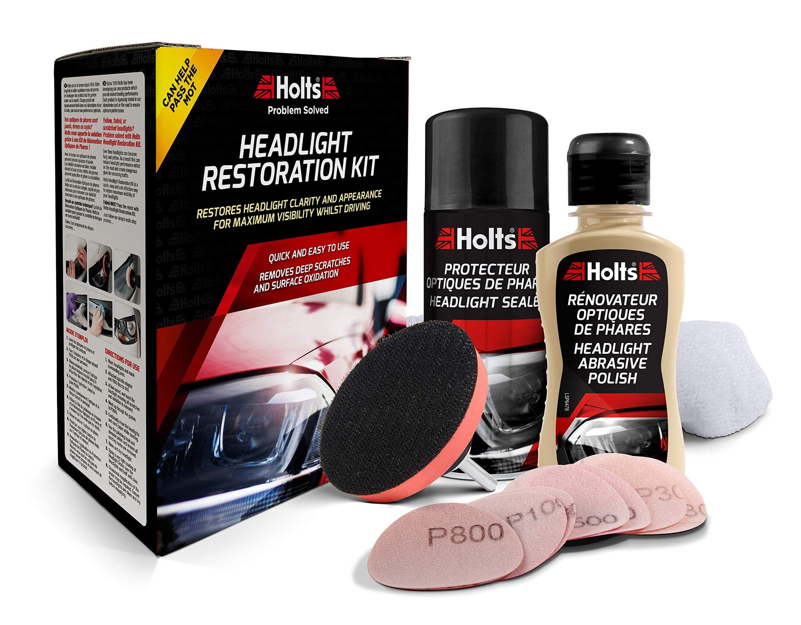 Holts Headlight Restoration Kit, Award Winning Headlamp Norme, other