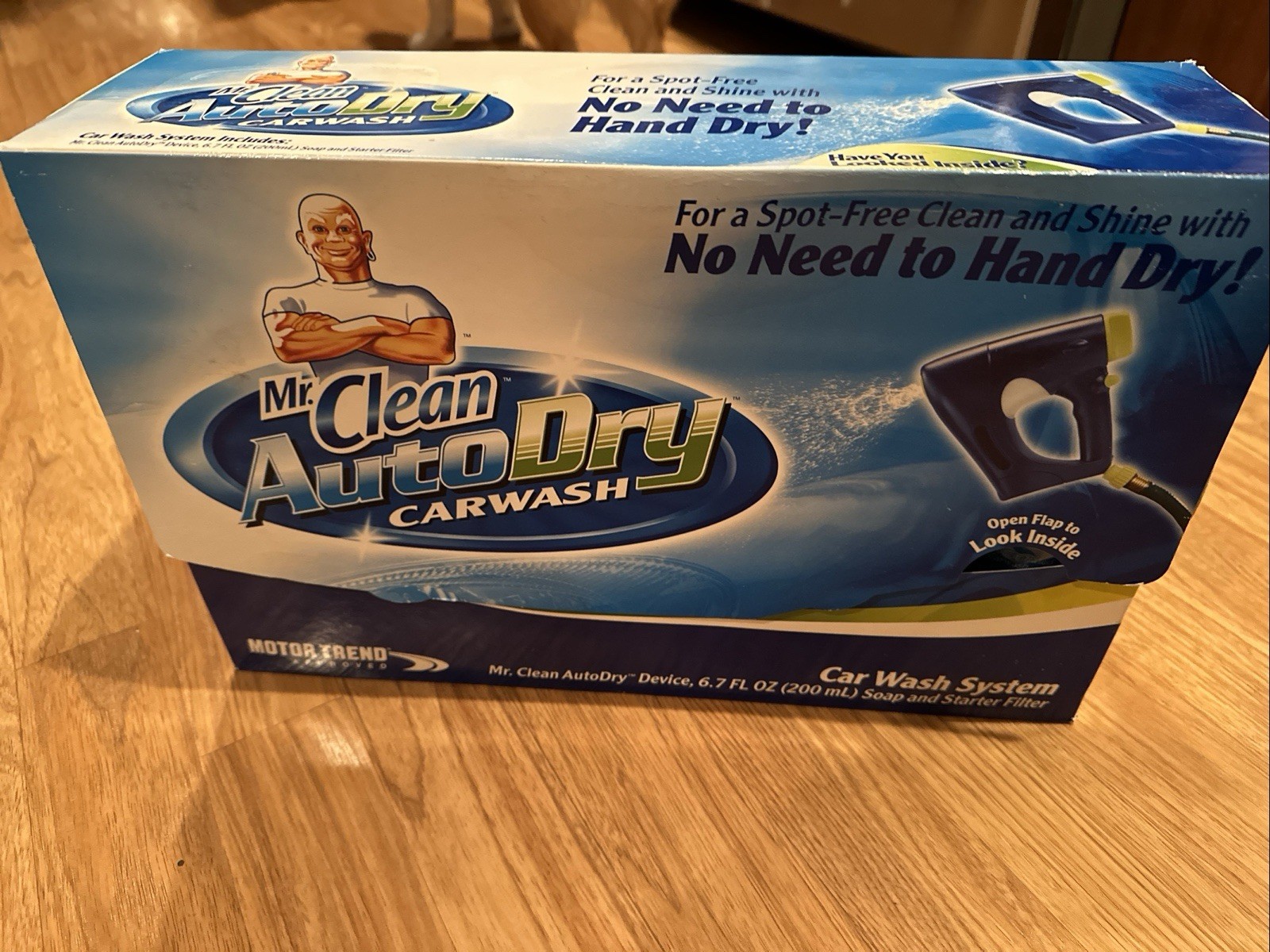 Mr Clean Auto Dry Car Wash Spot-Free Clean Shine Spray Starter Kit Brand New