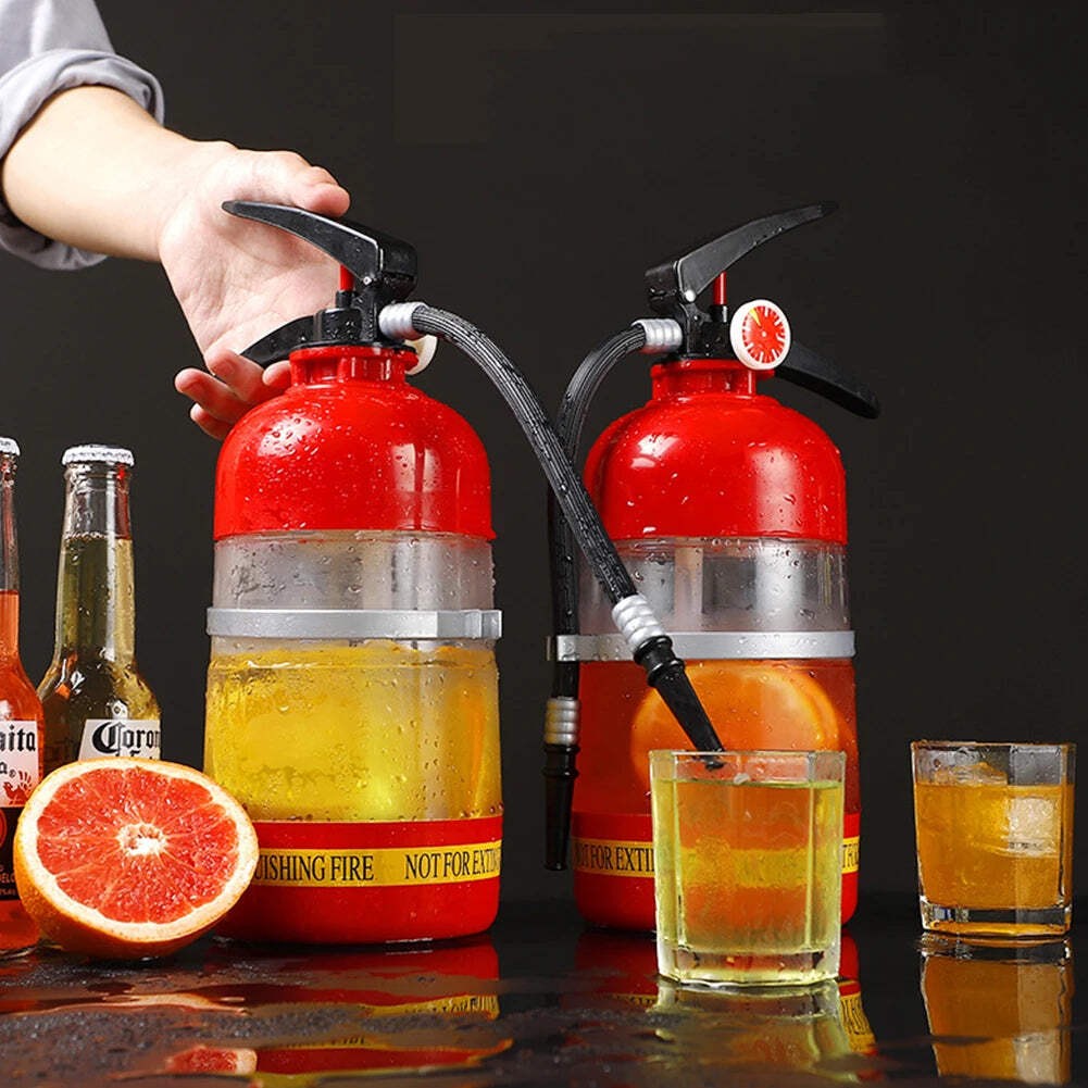 1 5L Wine Drink Dispenser Fire Extinguisher Pourer Party Beer Beverage