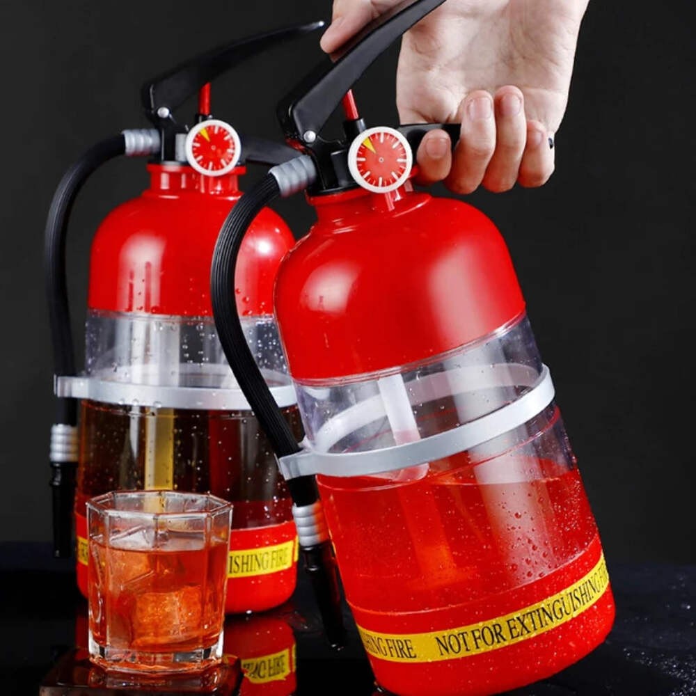 1 5L Wine Drink Dispenser Fire Extinguisher Pourer Party Beer Beverage